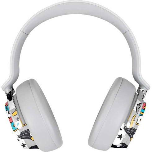 Looney Tunes Daffy Duck Striped Patches Surface Headphones Skin